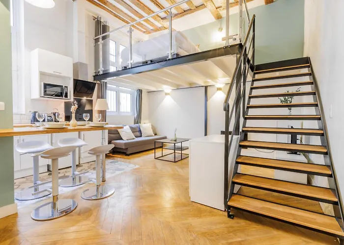 Quiet Apartment 1Br-4P - Quartier Du Mail